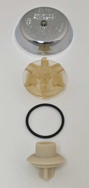 Vacuum Breaker Assembly Kit, Plastic/Zinc