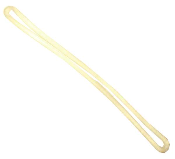 Luggage Loop, 6 x 1/4 In, Clear, PK100