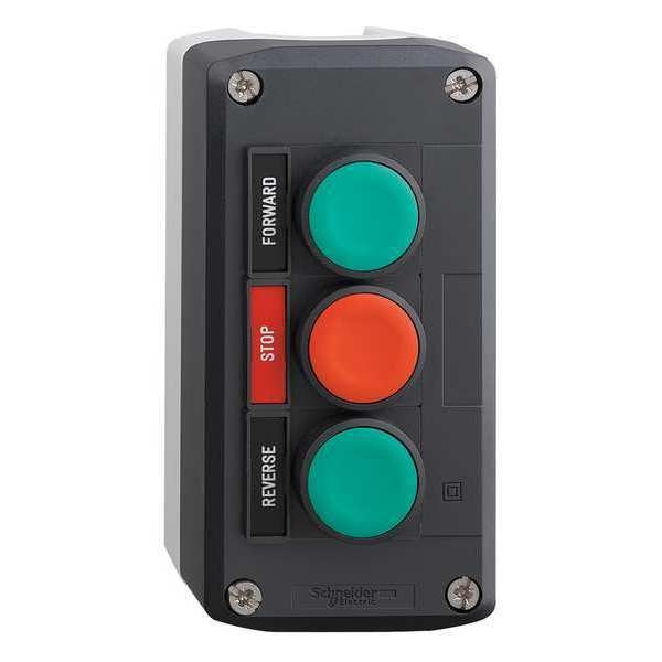 Push Button Control Station, 2NO/1NC, 22mm