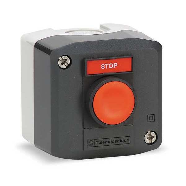 Push Button Contrl Station, 1NC, Stop, 22mm