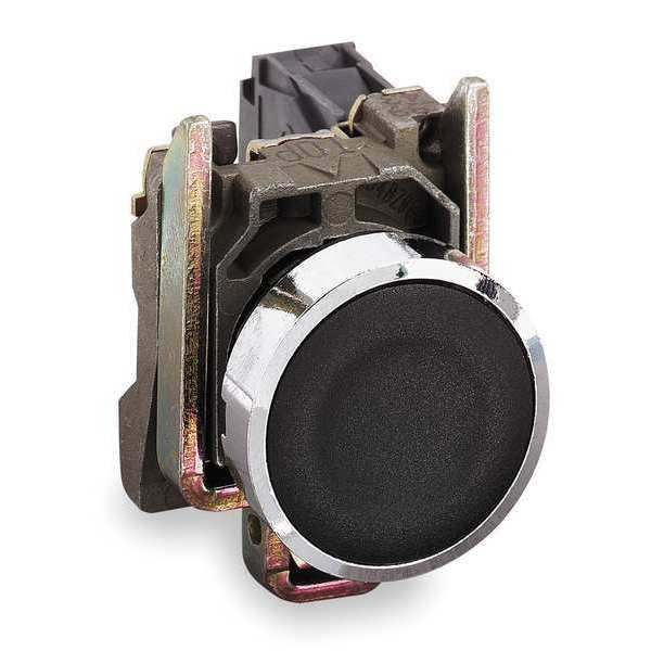 Non-Illuminated Push Button, 22 mm, 1NO/1NC, Black