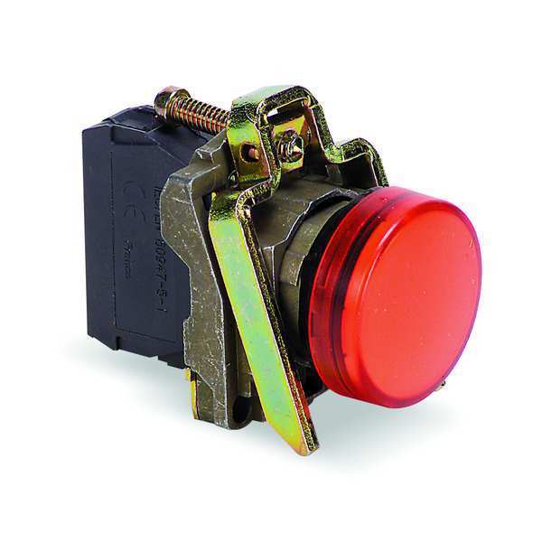 Pilot Light Complete, Red, 22mm