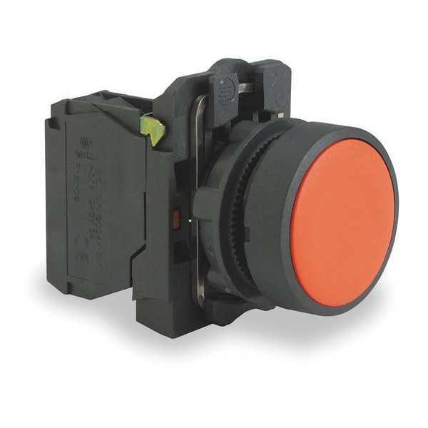 Non-Illuminated Push Button, 22 mm, 1NC, Red