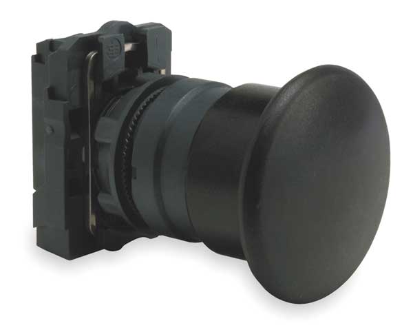Non-Illuminated Push Button, 22 mm, 1NO, Black