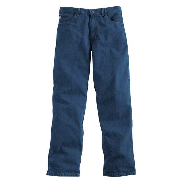 Pants, Blue, Cotton, 30 x 30 In.