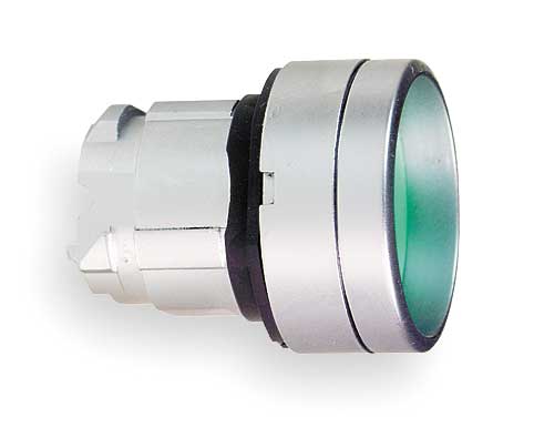 Push Button Operator, 22 mm, Green