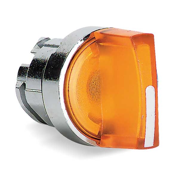Illum Selector Switch, 3 Pos, 22mm, Yellow