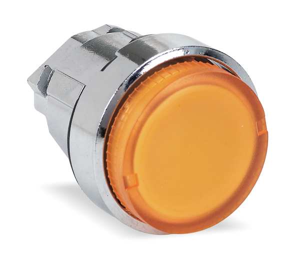 Illuminated Push Button Operator, 22 mm, Yellow