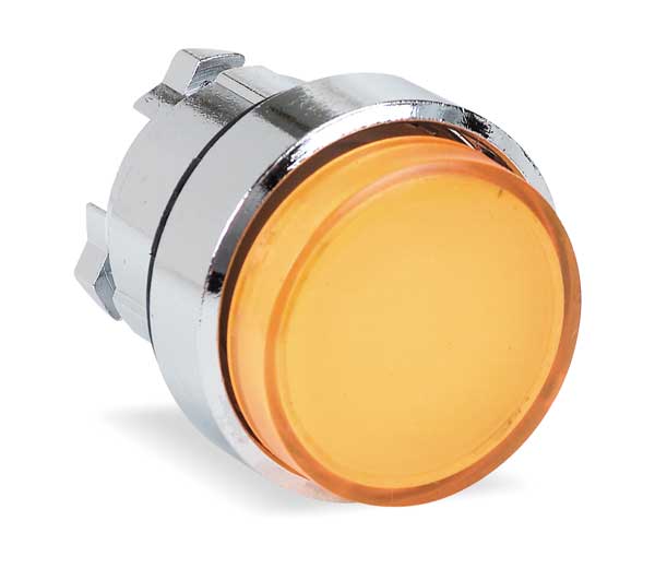 Illuminated Push Button Operator, 22 mm, Yellow