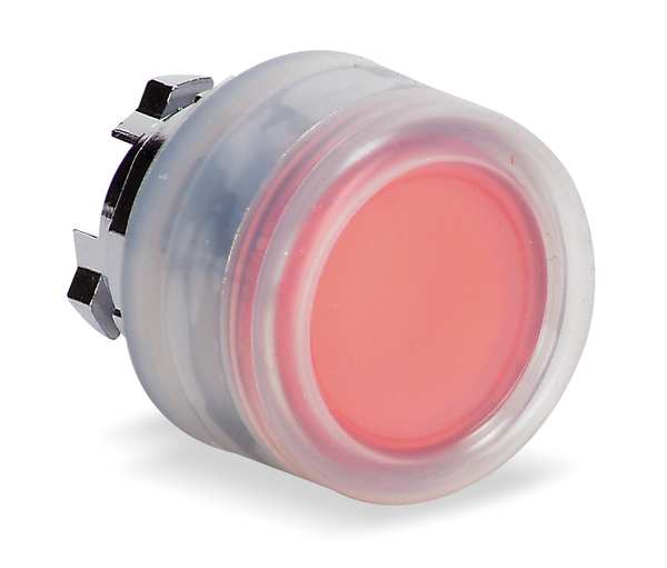 Illuminated Push Button Operator, 22 mm, Red