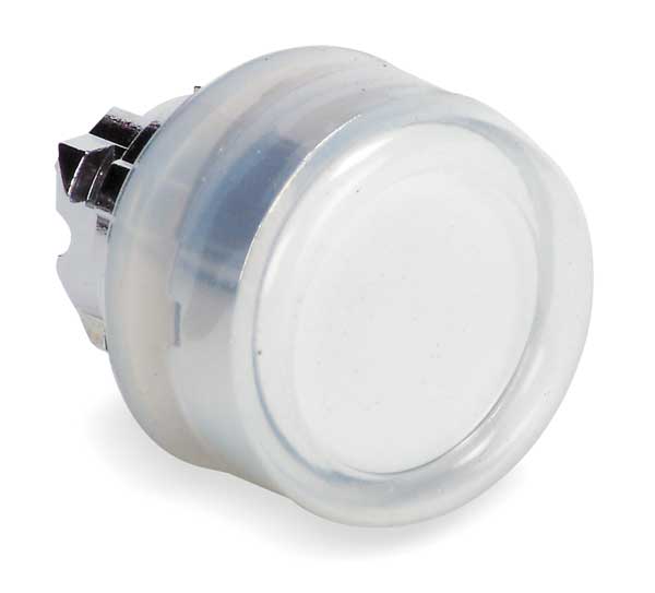 Illuminated Push Button Operator, 22 mm, White