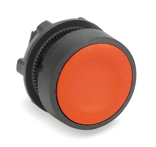 Push Button operator, 22 mm, Red