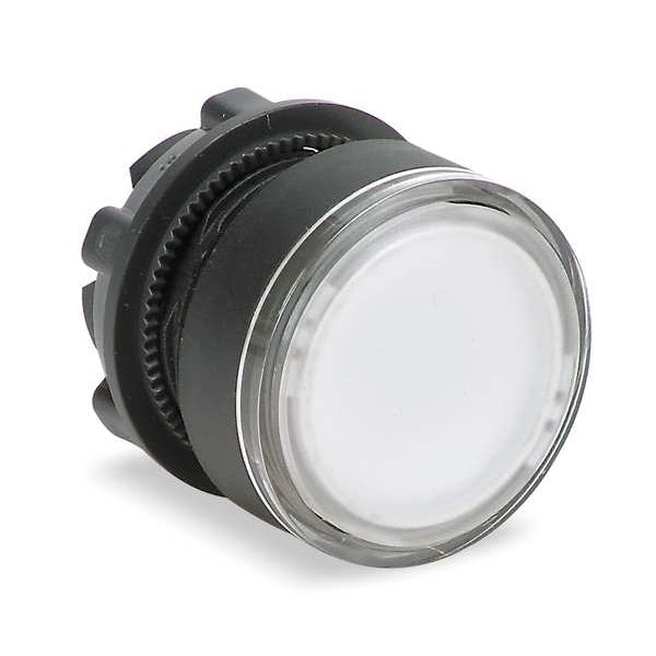 Illuminated Push Button Operator, 22 mm, White
