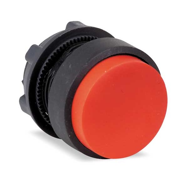 Push Button operator, 22 mm, Red