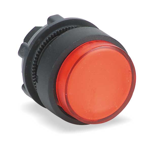 Illuminated Push Button Operator, 22 mm, Red