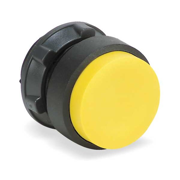 Push Button operator, 22 mm, Yellow