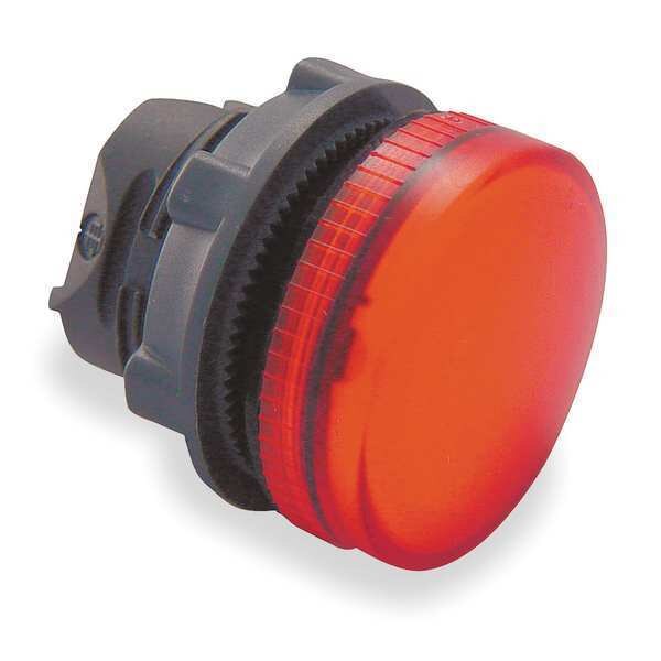 Pilot Light Head, Red, 22mm