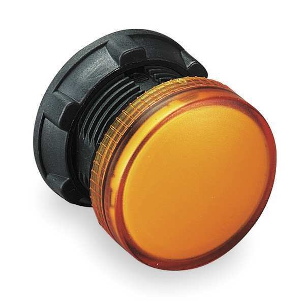 Pilot Light Head, Yellow, 22mm