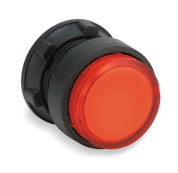 Illuminated Push Button Operator, 22 mm, Red