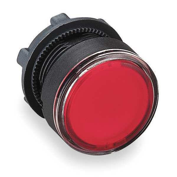 Illuminated Push Button Operator, 22 mm, Red