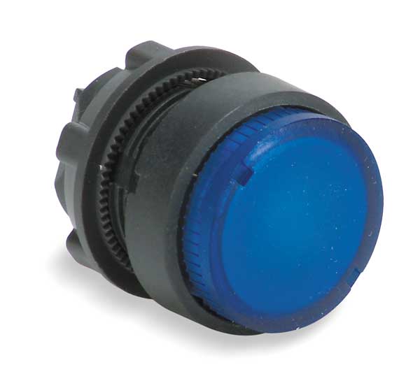 Illuminated Push Button Operator, 22 mm, Blue