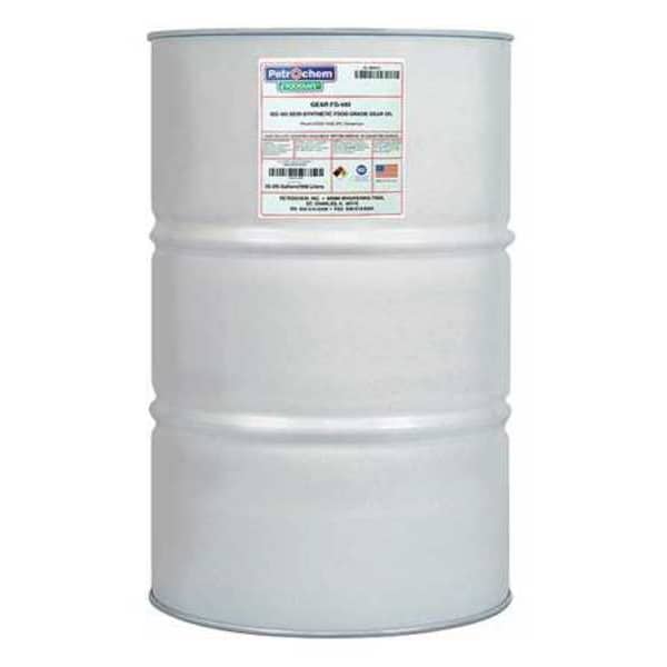 55 gal Gear Oil Drum 460 ISO Viscosity, 140 SAE, Clear