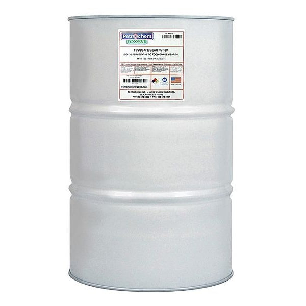 55 gal Gear Oil Drum 150 ISO Viscosity, 85W SAE, Clear