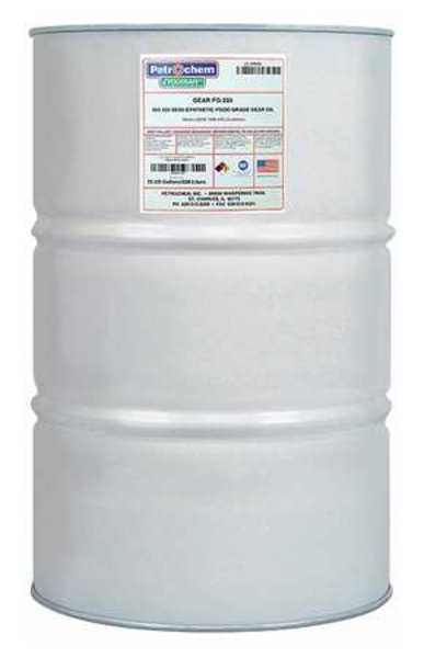 55 gal Gear Oil Drum 220 ISO Viscosity, 90 SAE, Clear