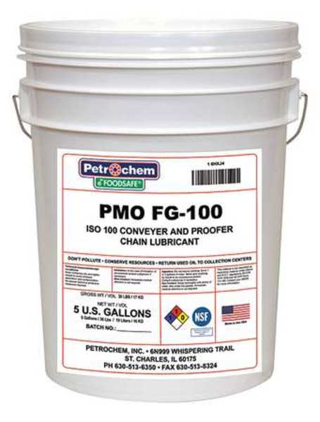 Food Grade Proofer Chain Lube, 5 Gal.