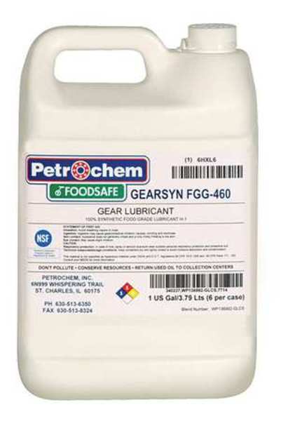 1 gal Gear Oil Can 460 ISO Viscosity, 140 SAE, Bright and Clear
