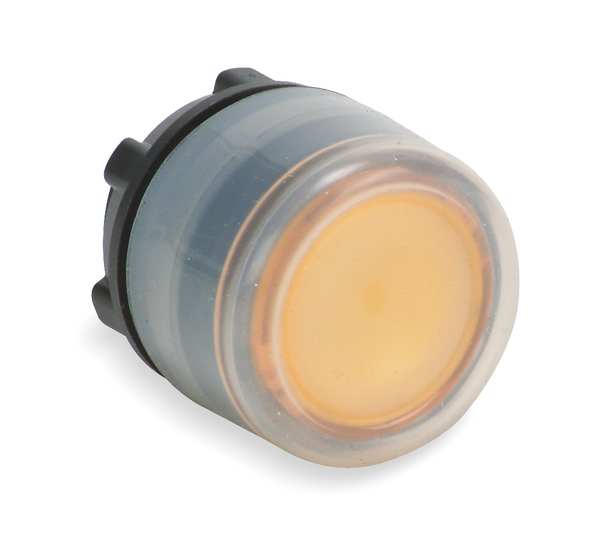 Illuminated Push Button Operator, 22 mm, Yellow