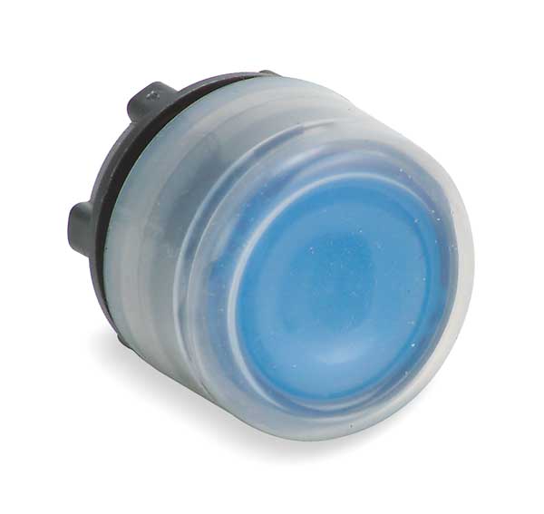 Illuminated Push Button Operator, 22 mm, Blue