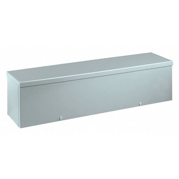 Wiring Trough, Mtllc, 6In.Hx 6In.Wx 12In.D