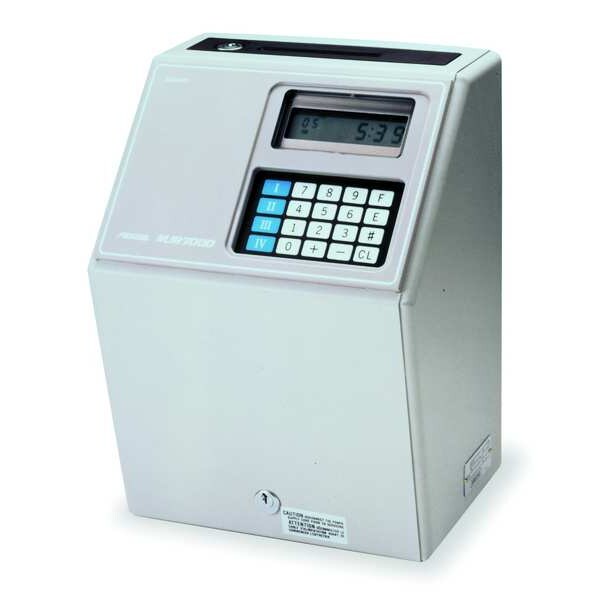 Time Clock, Computerized, 8 In. Depth