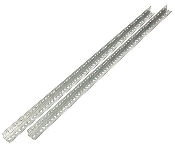 Wire Partition Wall Clamp Kit, Galvanized