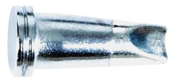 Solder Tip, Chisel, 0.126 In/3.2 mm