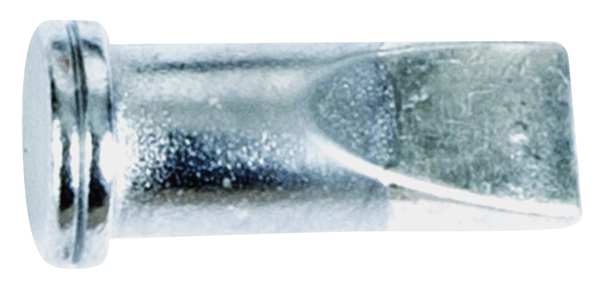 Solder Tip, Chisel, 0.094 In/2.4 mm