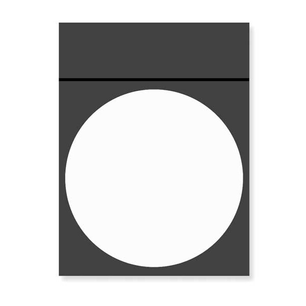 Blank Legend Plate, Rectangular
