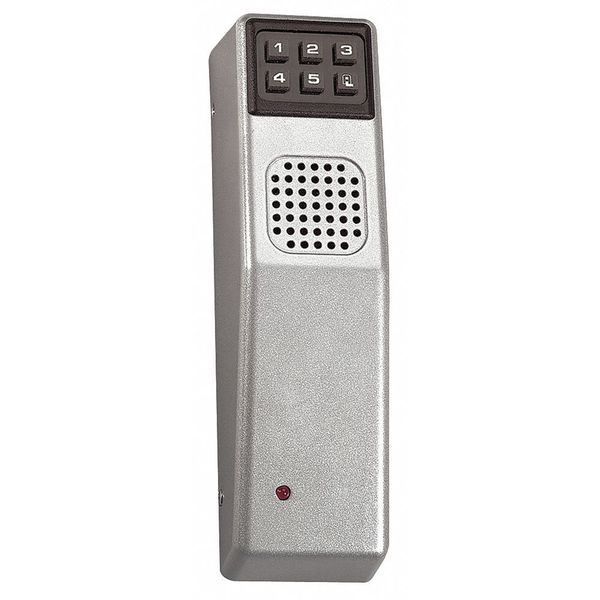Exit Door Alarm, 95dB, Metallic Silver