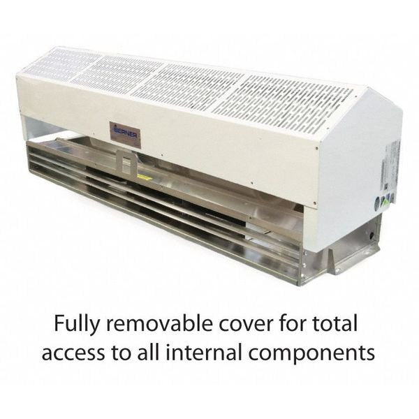 Air Curtain, 14 In. H, 45 In. W, 13 In. D