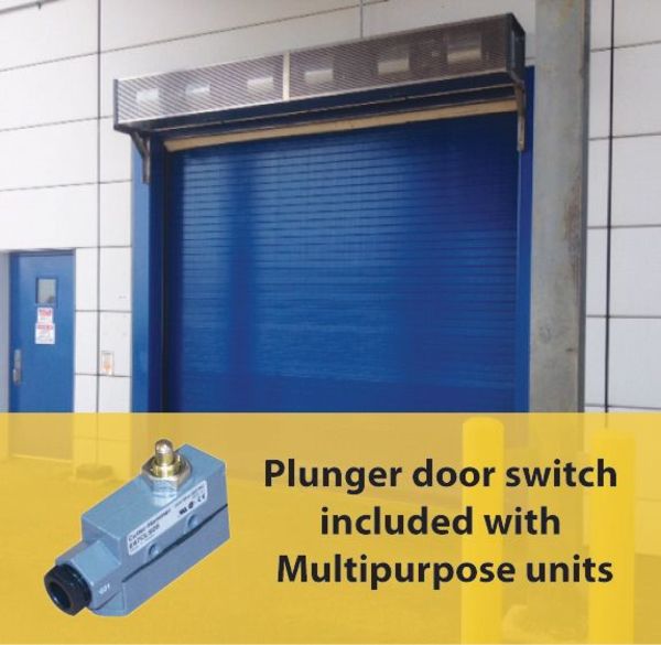 High Velocity Air Curtain, 4678 cfm