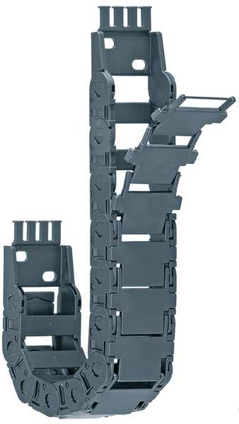 Cable Carrier, Mini, Open, OW1.02In / 26mm