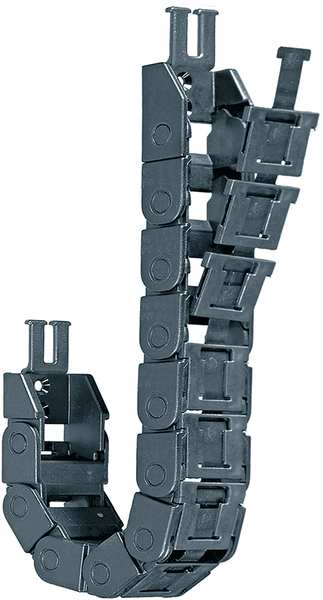 Cable Carrier, Micro, Open, OW.49In/12.5mm
