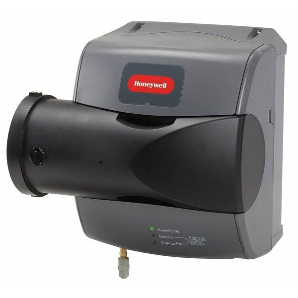 Furnace Humidifier, 2,000 sq. ft., Drain Bypass, Gray