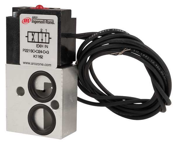 Solenoid Air Control Valve, 1/8 In, 24VDC