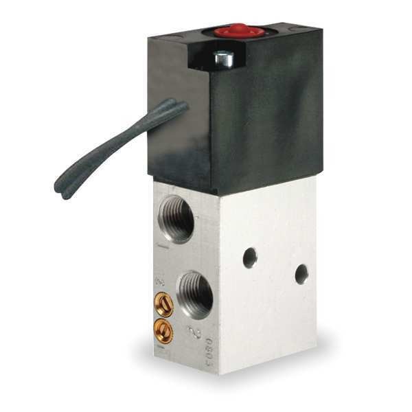 Solenoid Air Control Valve, 1/8 In, 24VDC