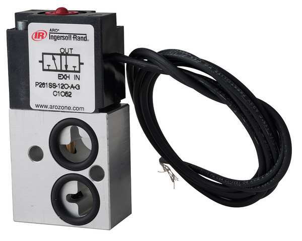 Solenoid Air Control Valve, 1/8 In, 120VAC