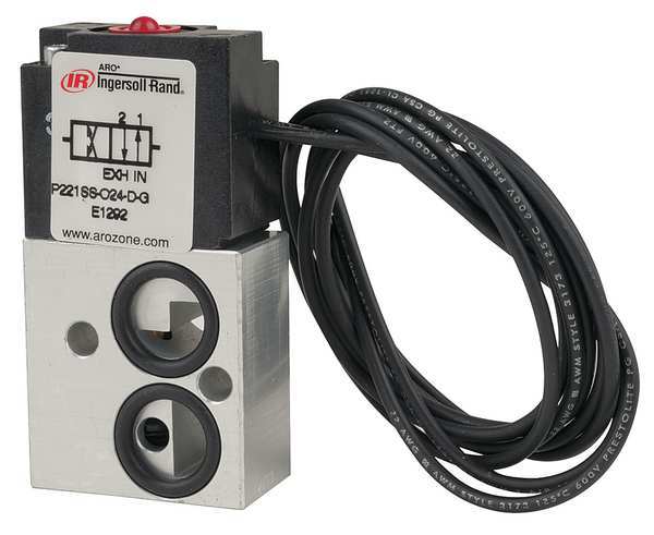 Solenoid Air Control Valve, 1/8 In, 24VDC