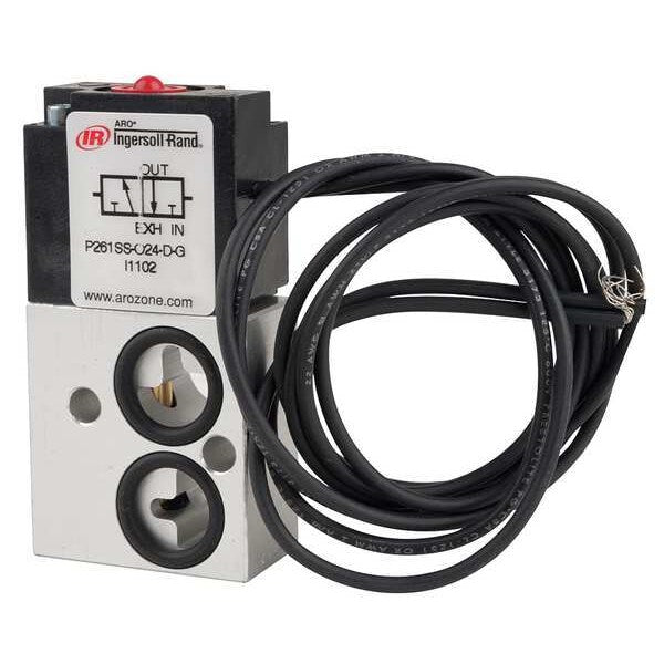 Solenoid Air Control Valve, 1/8 In, 24VDC