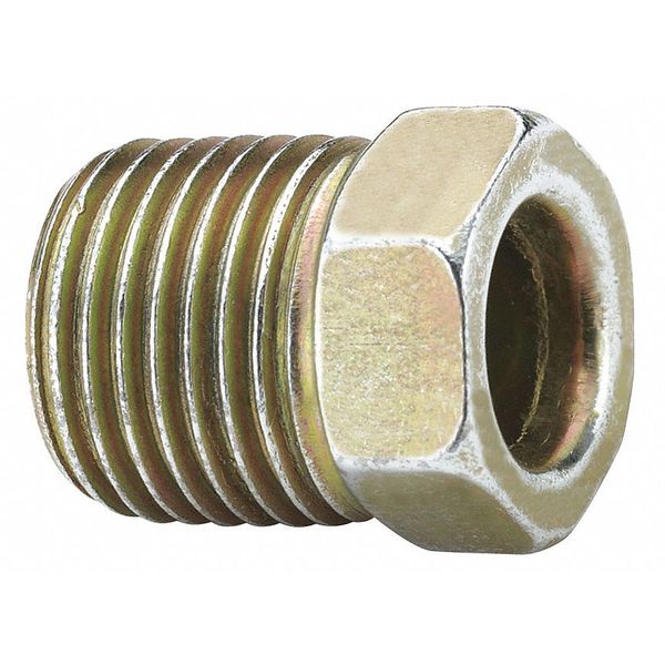 Inverted Flare Nut Std. Steel 3/16In,